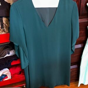 Elegant Green Midi Dress